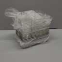 Manalete Drawer Organizers Set of 65, 4 Sizes Clear Plastic Drawer Organizers and Storage Bins for Kitchen, Bathroom, Office, Dresser Desk Drawer Organizer Tray for Jewelry, Makeup, Junk, Gadgets (65Pack(0-0-5-10-22-28))