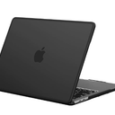 BlueSwan AntiCracking Hard Shell Case for MacBook Pro 13 inch, M2/M1 2026 20222017 A2338 A2289 A2251 A2159 A1989 A1706 A1708, Scratch Resistant & DropProtection Soft TPU Bumper, Frosted Black