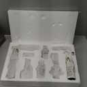 Lighthouse Christian Products A Savior is Born 9 Piece 7.25 Inch Resin Scriptured Christmas Nativity Set