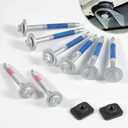 13848 Frame to Body Mounting Bolt Kit Replacement for Ford 2008-2016 F-250 F-350 F-450 F-550 Super Duty # W715132S439K W712879S439 2L1Z78101C58AA Truck Bed Hardware