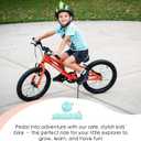 AVASTA Bilbo 18 20 24 Inch Kids Bike for Boys Girls 5-14 Years Old, Retro Style High Carbon Steel Bicycle with Adjustable Handlebars and Seat, Dual V-Brakes, Kickstand, Multiple Colors