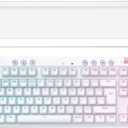 Geekria Tenkeyless TKL Keyboard Dust Cover, Frosted Acrylic Keypads Cover for 80% Compact 87 Key Computer Mechanical Gaming Wireless Portable Keyboard, Compatible with Logitech G715, G713