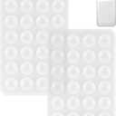 2 Pack Silicone Suction Phone Case Mount, Silicon Adhesive Smartphones Stand Sticky, Non Slip Suction Cup, Hands-Free Phone Accessories Holder for Selfies and Videos Translucent