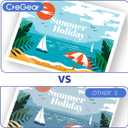 2 x 86 Sheets White Cardstock Paper, Cardstock Printer Paper 5 x 7, 80lb/230gsm Card Stock, Heavy Thick Printing Papers, Copy Papers for School Office Supplies,DIY Cards,Art, Tags,Invitations,Postcards