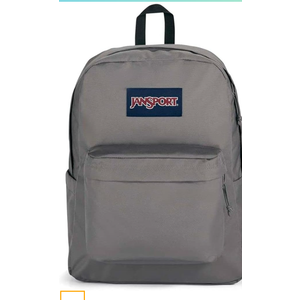 JanSport SuperBreak Plus Backpack with Padded 15-inch Laptop Sleeve and Integrated Bottle Pocket - Spacious and Durable Daypack for Work and Travel - Graphite Grey