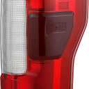 LED Tail Lights W/Blind Spot W/oModule Compatible With 2017 2018 2019 Ford F-250 F350 F450 Super Duty Taillight Rear Brake Lamp Signal Assembly Right Passenger Side KC3Z13404B(RH 17-19 F250)