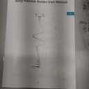 EYSAFT Baby Monitor Mount Baby Kamera Holder Compatible with Infant Optics DXR8 Pro,Nanit N322NW, ANMEATE SM935E,Vava,Hellobaby,Motorola,Eufy E110 and Other Most Cameras with Base & 1/4 Screw Mount