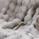 Faux Fur Throw Blanket, Bunny Blanket with Bubble Texture, Reversible Fluffy Blankets for Couch and Bed, Soft Cozy Faux Rabbit Fur Blanket for Home Décor, Tie-dye Bubble Texture