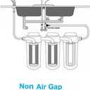 Drinking Water Faucet Oil Rubbed Bronze, Kitchen Water Purifier Tap/Faucet for Non-Air Gap Reverse Osmosis Water Filter System