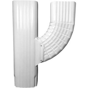 Downspout Gutter Y Connector rain gutter downspout extensions (3x4 UprightOne Upright)