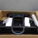 Universal Foldable Golf Cart Rear Seat Bag Holder, Upgraded Golf Cart Rear Seat Bag Rack Fits 8-Inch Max Width Safety Grip Bar, for EZGO Club Car Yamaha, Preinstalled, Space-Saving, No-Drill