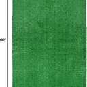 Garland Rug Artificial Grass 3 Ft. X 5 Ft. Large Indoor/Outdoor Area Rug Green -Lush Green, Durable, and Low-Maintenance for Patios, Lawns, and More