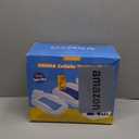 Inflatable Toddler Travel Bed, Portable Toddler Bed | Kids Air Mattress with Sides | Reversible 2 Colors Kids Blow Up Mattress -Mint Green & Pink