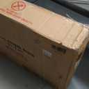 Yaheetech Massage Table Portable Lash Beds Spa Bed Massage Couch Foldable Spa Tables Adjustable 2 Fold with Non-Woven Bag 24 inch, Black