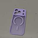 FNTCASE for iPhone 17 Pro Case: Matte Magnetic Phone Cases with Screen Protector Compatible with Magsafe Slim Anti Yellowing Rugged Shockproof Protective Translucent Cell Phone Cover (C-Purple)