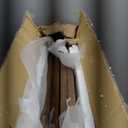 dCee Acacia Wood Dog Gate Indoor, Freestanding Foldable Pet Gate, Adjustable Width, 24 Inch Height, Sturdy & Portable Design for Indoor Doorways & Hallways, Easy Assembly, Ebony Finish