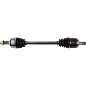 TRQ Front Left CV Axle Shaft Assembly Drivers Side Compatible with 2016 Honda Civic EX-L EX-T Touring 2017-2021 Honda Civic L4 1.5L Automatic CVT Transmission