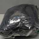 MIULEE Pinch Pleated Black Velvet Blackout Curtains 102 inches Long, Thermal Insulated Pinch Pleat Drapes with Hooks, Luxury Halloween Window Panels for Bedroom Living Room, 2 Panels