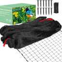 BSTPCOO Bird Netting 50'x100' with 3/4" Mesh Hawk Net for Chicken Run,Poultry Netting Heavy Duty Nylon Aviary Net for Chicken Coop Roof Garden Nettings for Fruit Trees Plant