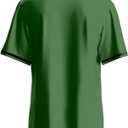 Baseball Jersey for Men,Blank Baseball Jerseys Shirts Short Sleeve Hip Hop Sports Casual Button-Down Uniforms (Green, XXL)
