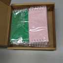 24 Pcs Pink and Green Mini Notepads Bulk Magical Wizard Party Favors Glitter Cover Spiral Notebooks Princess and Witch Party Favors for Birthday Gift School Classroom Rewards Supplies