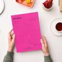 Neenah Astrobrights Bright Color Paper, 8 1/2in. x 11in., 24 Lb, FSC Certified, Fireball Fuchsia, 500 Sheets, 22681