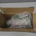 Reptile Feeding Bowl Resin Turtle Food Water Dish Terrarium Tank Decor with Artificial Plants for Lizard Gecko Chameleon Frog Spider