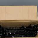 MallBoo Over The Toilet Storage Rack, Metal 3-Tier Over Toilet Organizer Shelf, Freestanding Above Toilet Shelf for Bathroom, Laundry(Black)