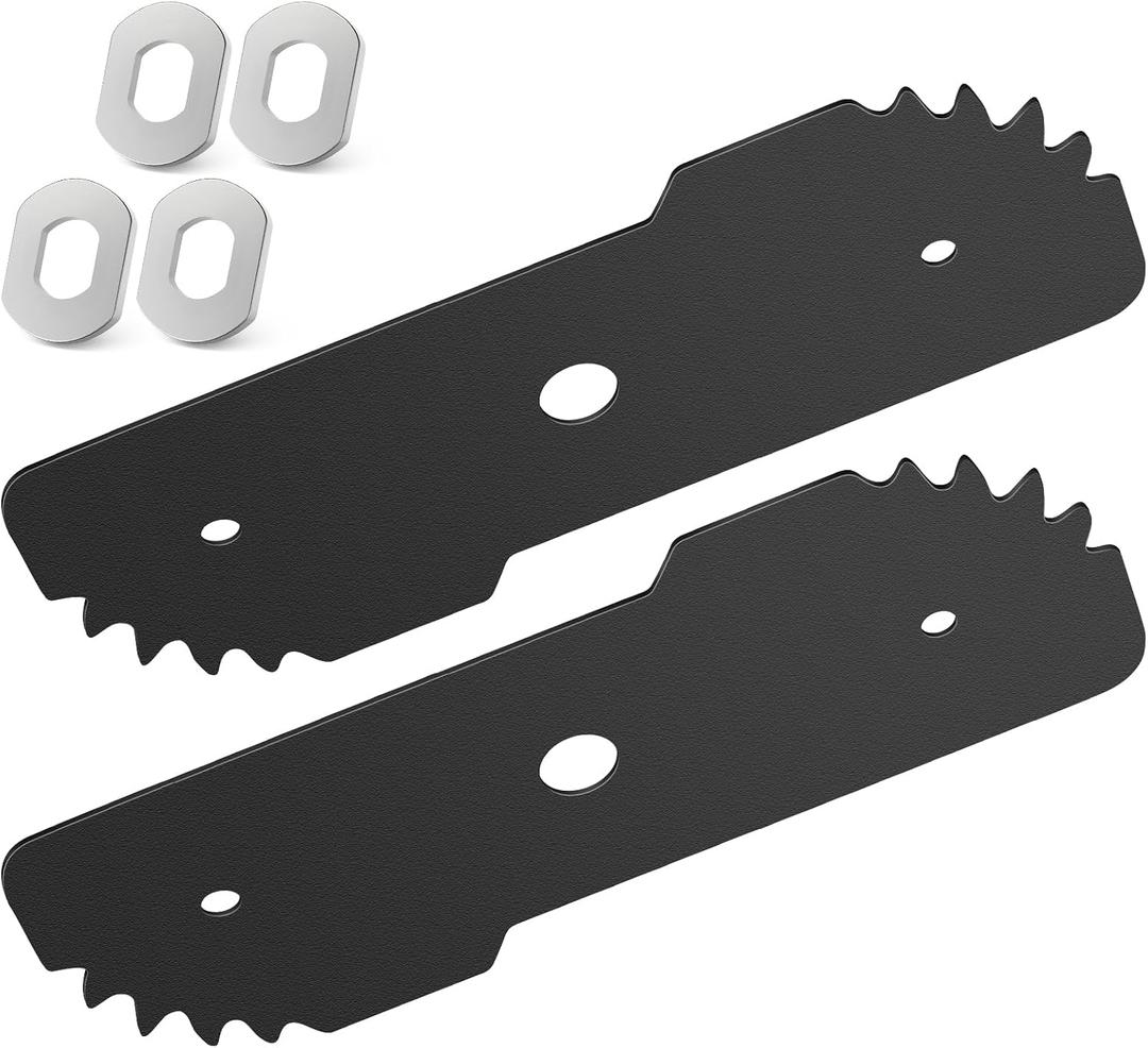 2-Pack EB-007 7-1/2-inch Edge Hog Heavy-Duty Edger Replacement Blade for Black & Decker 2-in-1 LE750, LE710, LE760, EH1000 Edger/Lawn Trimmer w/ 4 Wear Indicators