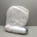 Chair Cushions for Dining Chairs, D-Shaped Seat Cushions with Removable Washable Cover and Ties, Chair Pads for Kitchen, Indoor Dining Room, Patio Chairs, 17'' x 16'', Set of 4, Blue