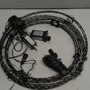 2 Pack Fairy String Lights Plug in 33Ft 100 LED, IP68 Waterproof Christmas Tree Light with Remote Timer Christmas Lights with 8 Modes Dimmable Twinkle Lights for Xmas Indoor Decor (Cool White)