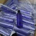 Eccliy 8oz Empty Plastic Squeeze Bottles with Disc Caps Travel Containers Refillable Plastic Empty Bottles with Caps for Shampoo, Lotions, Liquid Body Soap, Creams(Blue)