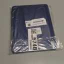 Akkerds Compatible with iPad (A16) 11th Generation Case 11 Inch 2025, for iPad 10th Generation Case 10.9 Inch 2022 with Pencil Holder, Slim Trifold Stand Protective Cover with Soft TPU Back, Navy Blue