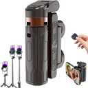 2025 New Pocket Flex Portable Selfie Stick,Pocketflex Mini Tripod,Flipping Flexible Tripod Mini JJ02,360Pocket Flex Selfie Stick with Remote