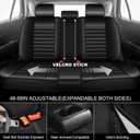 for Jeep Compass Seat Covers 2012-2026 2027 Full Set Faux Leather