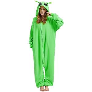 NAMHTOM Adult Astronaut Onesie Costume Pajamas Cartoon Onesie Halloween Sleepwear Zipper Jumpsuit S