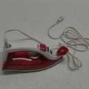 BLACK+DECKER Plancha compacta de control variable, suela antiadherente TrueGlide Premium, niebla ergonmica/rfaga de vapor, color rojo