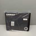 ONWAY Curved Monitor Light Bar with Wireless Remote,Monitor Light Bar with Auto-Dimming and Camera Base,Applicable to All Screens. No Screen Glare,for (Basic)