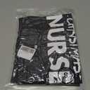 Christmas Shirts for Women Christmas Nurse Tshirt Nurse Letter Print Clothes Christmas Holiday Top (Medium, Black)