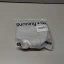 RUNNING GIRL Sports Bras for Women, Medium-High Impact Running Strappy Sports Bra with Removable Pads (Gray, L)