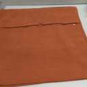 ZWJD Rust Throw Pillow Covers 20x20 Set of 2 Chenille Fall Pillow Covers with Elegant Design Soft and Luxurious Decorative Throw Pillows for Couch, Bed, and Home Decor