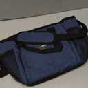 OPUX Soft Cooler Bag, Insulated Collapsible Lunch Cooler Bag for Men Work Camping Beach Travel, Portable Soft Sided Leakproof Waterproof Large Lunch Bag Box with Shoulder Strap 18 Cans, Heather Navy