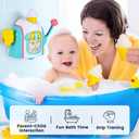 Bath Toys for Kids Ages 4-8, Ice Cream Bubble Machine for Toddlers Ages 3-5, Ice Cream Foam Maker Bathtub Toys, Pretend Cake Play Set for 3 4 5 6 Girls Boys Christmas Birthday Gifts