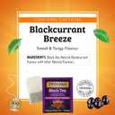 Twinings of London Premium Blackcurrant Breeze Black Tea, Strong and Distinctive Black Tea, Sweet and Tangy Black Currant Tea Taste, 20 Tea Bags (EXP 06/05/28)