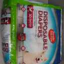 Simple Solution Dog Diapers Female, Dog Diapers, Potty Training, Super Absorbent, Breathable, Wetness Indicator for Urination, 22-37 Inch Waist, (XXL, 30ct)