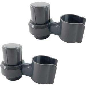 Vacuum Storage Rack Attachments Compatible for Shark Rocket Tool Clip HV300 HV301 HV320 HV322 HV380 HV381 HV382 HV345 HZ2002 HZ251 IC160 ZS350 ZS351 ZS352 Part No.392FFJH380 (2 Pack)