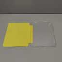 Feams Case for iPad A16 11th Generation 11 Inch 2025, iPad 10th Generation 10.9 Inch 2022 Case Clear Back Cover with Pencil Holder & Auto Sleep, Watercolor Flower