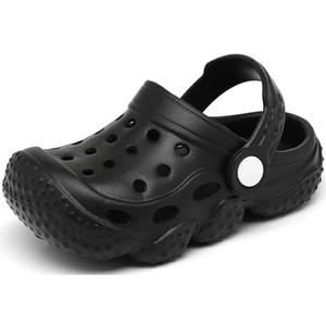INMINPIN Kids Girls Boys Clogs Garden Shoes Toddler Slides Sandals Children Water Shower Beach Pool Slippers Indoor Outdoor Size 34