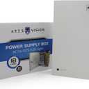 18 Channel/Port 30 AMPS, 12V DC Power Supply Box, Individually Fused for CCTV, LED, and All 12v DC Devices. (18CH 30 AMP)
