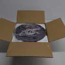 Flush Mount Ceiling Light Fixtures, 2-Light Oil Rubbed Bronze Ceiling Mount for Farmhouse with Seeded Glass Lampshade, Industrial Flush Mount Light Fixture for Hallway, Kitchen, Entryway and Foyer